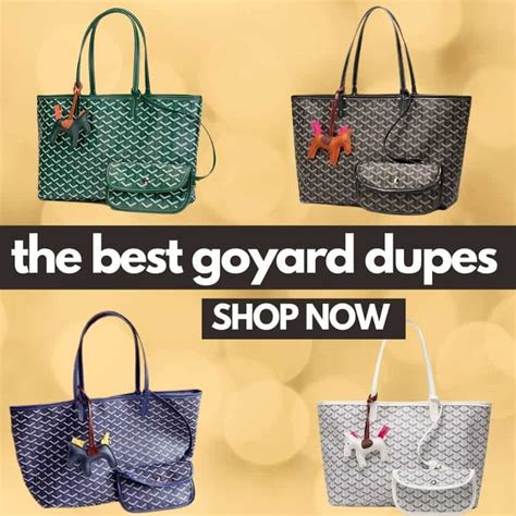 Where to Find the Best Goyard Tote Bag Dupes .